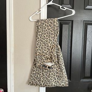 Judy blue super flare leopard pants